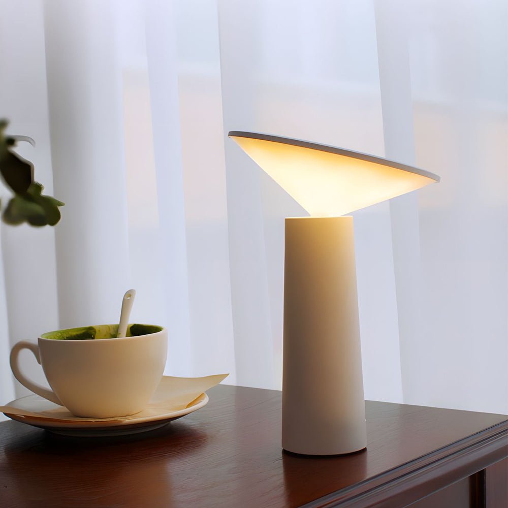 Rotatable LED Table Lamp with USB Charging - Stylish Downlight Torch for Home and Office Use