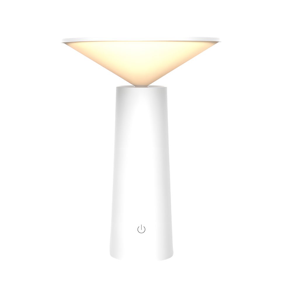 Rotatable LED Table Lamp with USB Charging - Stylish Downlight Torch for Home and Office Use