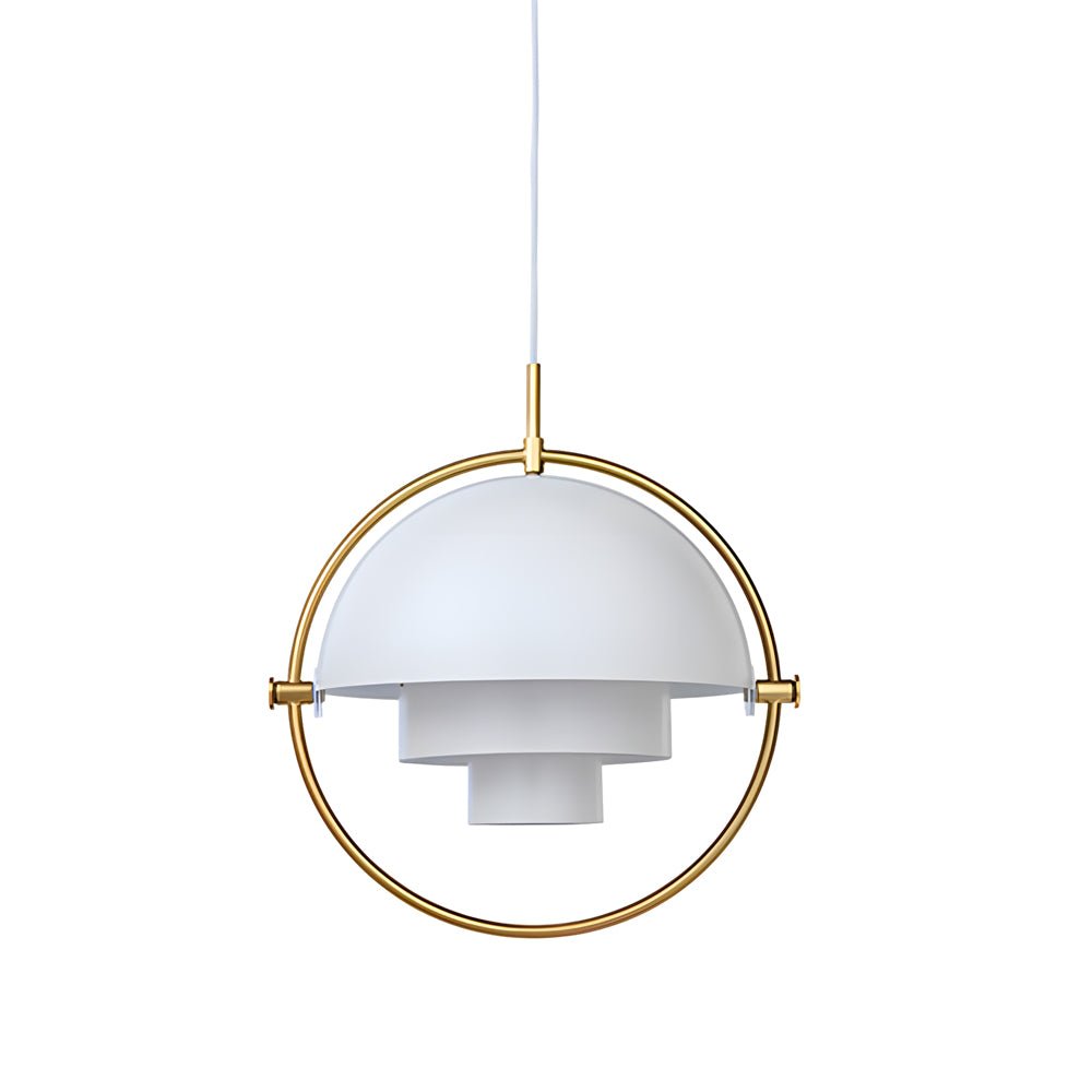 Rotating Shade Electroplated Iron Nordic Chandelier Pendant Lamp