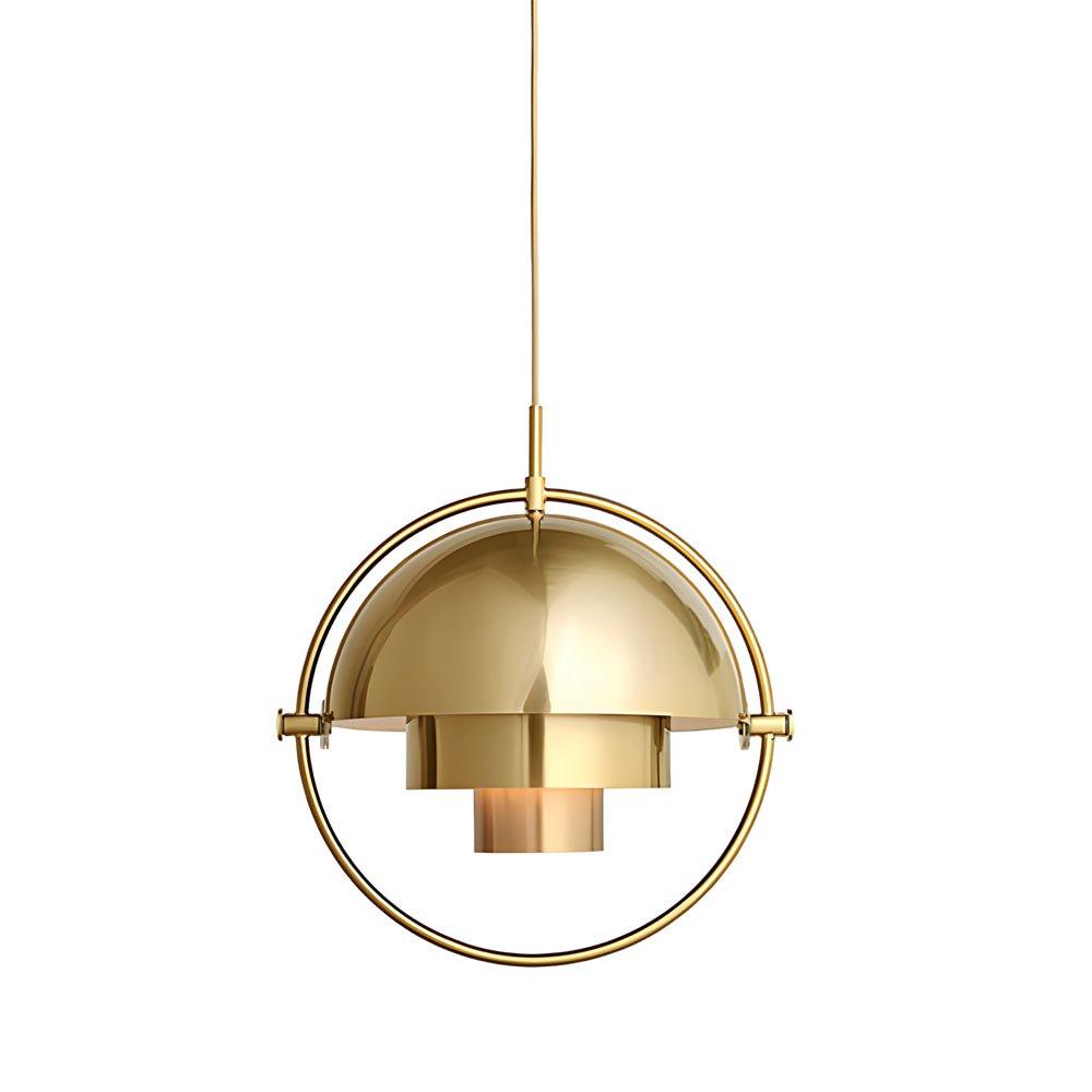 Rotating Shade Electroplated Iron Nordic Chandelier Pendant Lamp