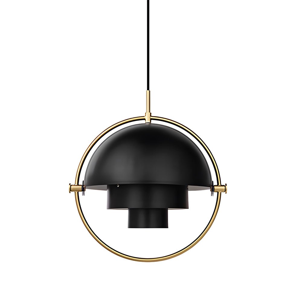 Rotating Shade Electroplated Iron Nordic Chandelier Pendant Lamp