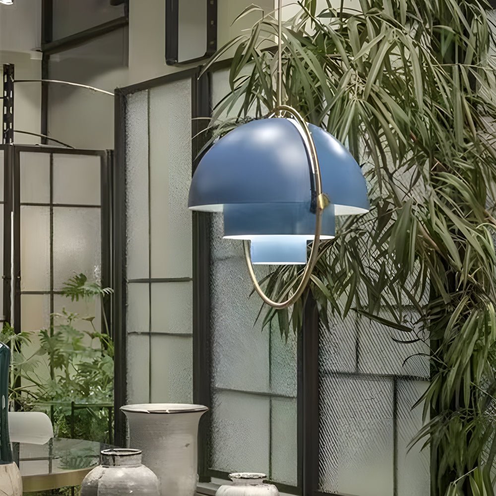 Rotating Shade Electroplated Iron Nordic Chandelier Pendant Lamp