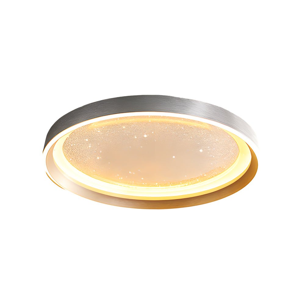 Round Acrylic Starry Sky Dimming LED Ceiling Lamp Modern Design