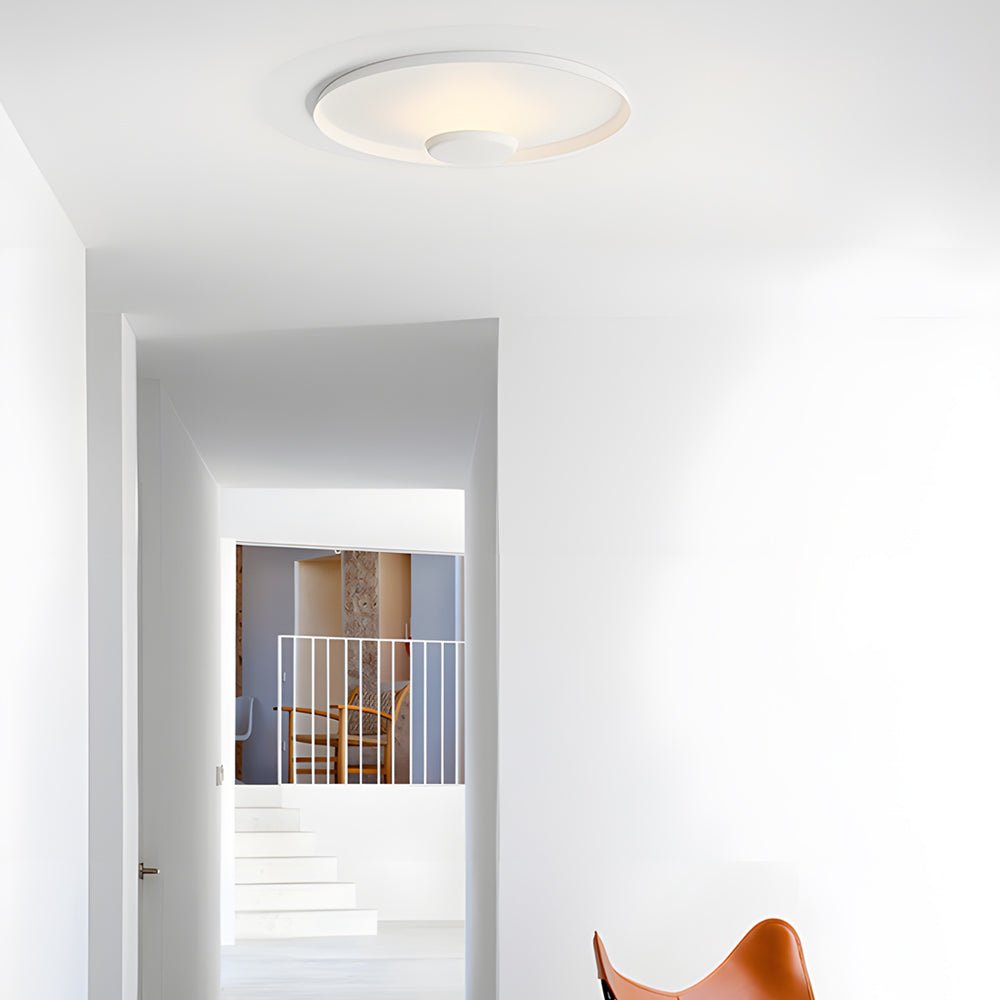 Round Aluminum LED Ceiling Lamp - Modern Lighting, Energy Efficient, Stylish Design, Home Decor
