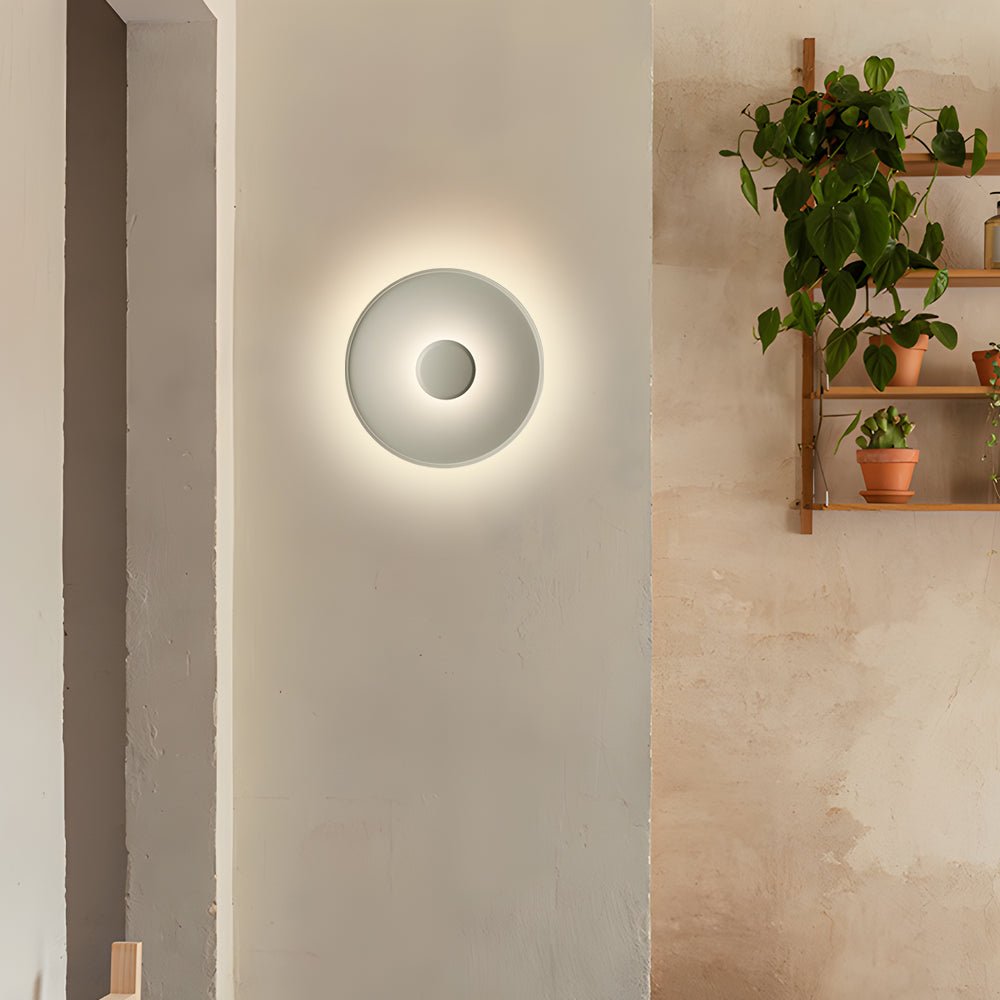 Round Aluminum LED Ceiling Lamp - Modern Lighting, Energy Efficient, Stylish Design, Home Decor