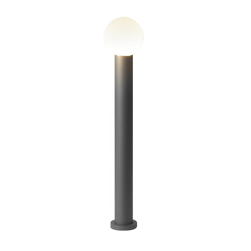 Round Bollard Lights Elegant Spherical LED Lampshade