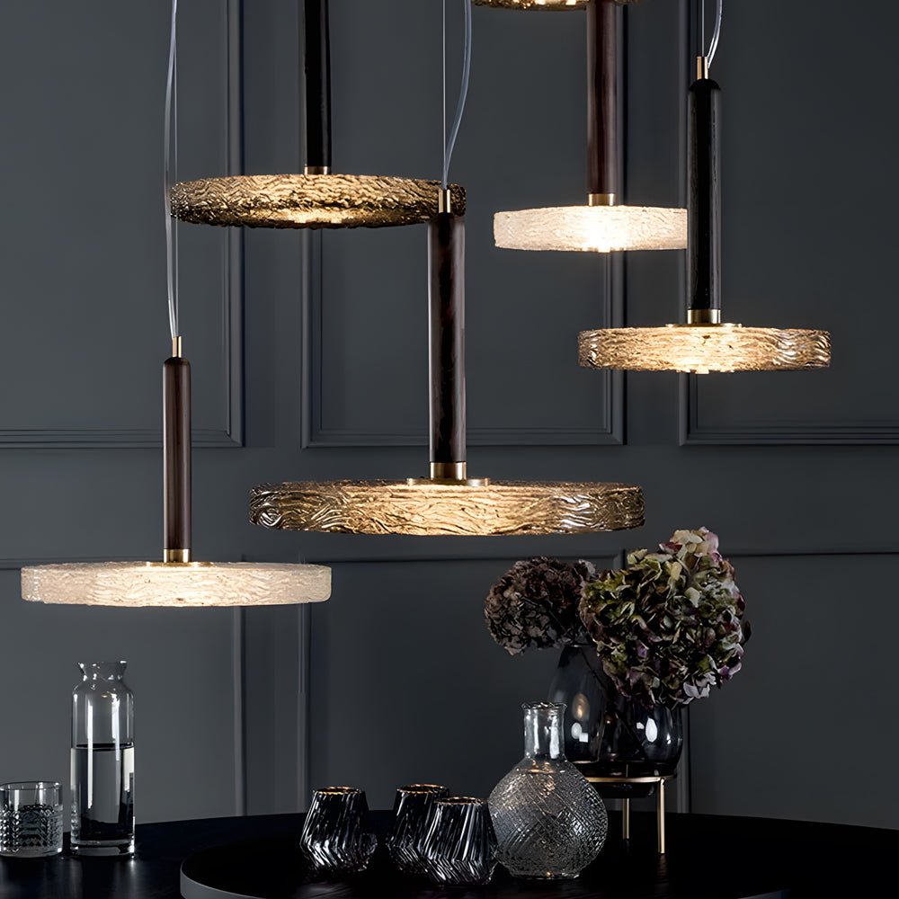 Modern Round Glass Chandelier Pendant Light

Elevate your home decor with our Round Creative Glass Personality Chandelier Pendant Light. This stunning post-modern lighting fixture merges artistic design with functional elegance, perfect for any contempora