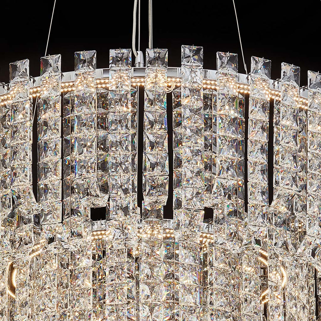 Crystal Chandelier Modern Minimalist Ceiling Light - Luxury Lighting Fixture