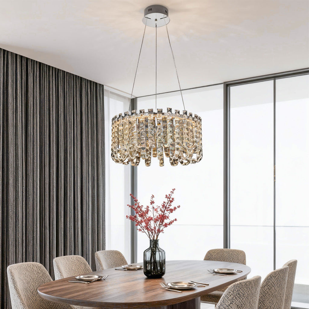 Crystal Chandelier Modern Minimalist Ceiling Light - Luxury Lighting Fixture