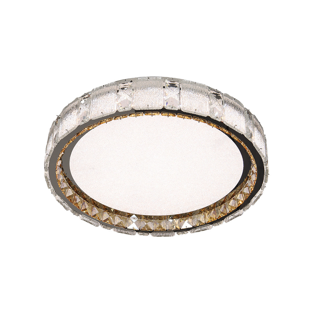 Crystal Flush Mount Ceiling Light - Minimalist Luxury Lighting Solution