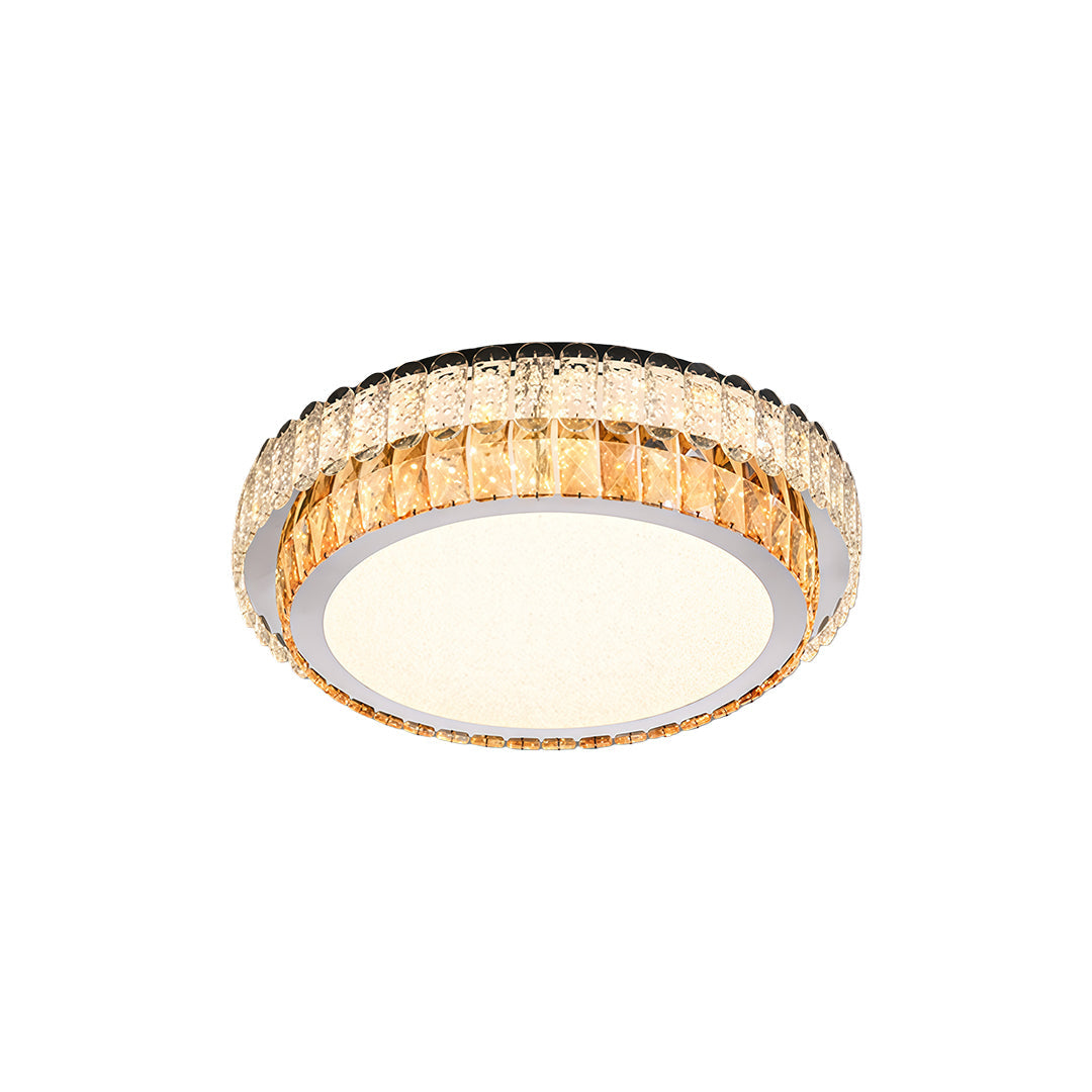 Modern Luxury Crystal LED Flush Mount Ceiling Light