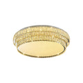 Flush Mounted LED Crystal Lamp - Luxury Eye-Protecting Light Fixture
