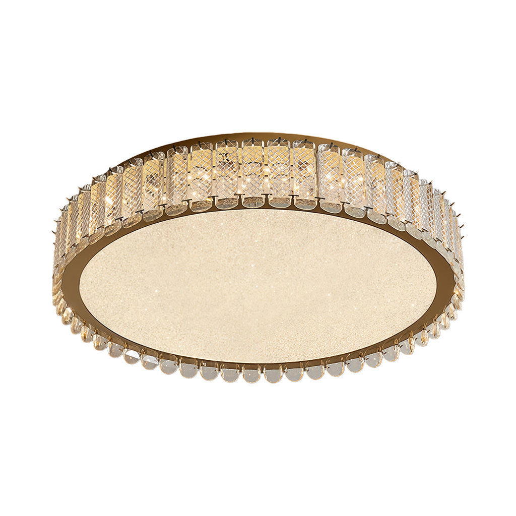 Flush Mount Crystal LED Luxury Light Fixture