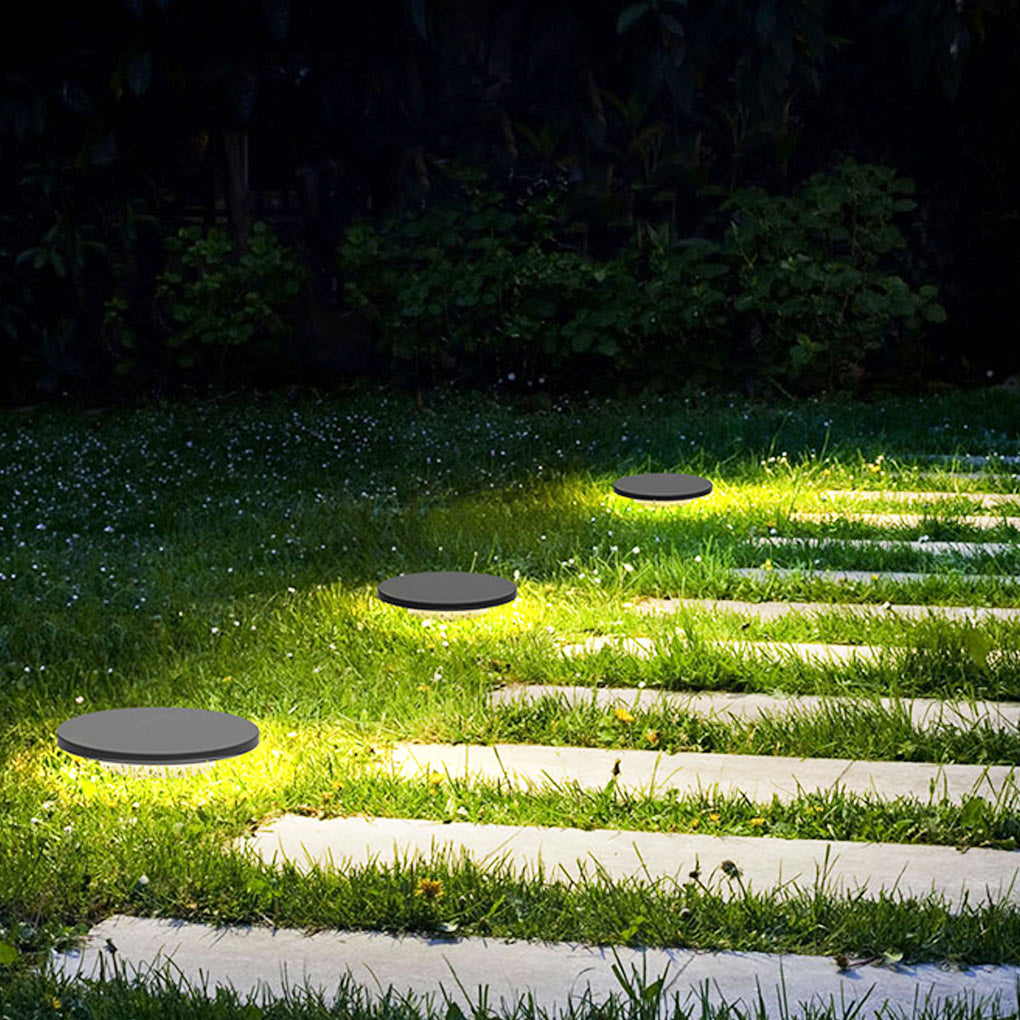 Round LED Burying Lamp - Die-Cast Aluminum Garden Light