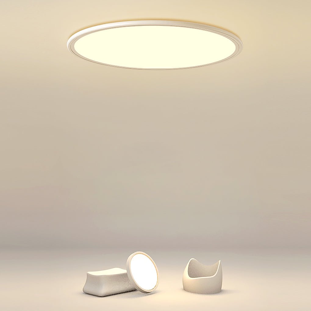 Modern Ultra-Thin Round LED Recessed Ceiling Lights