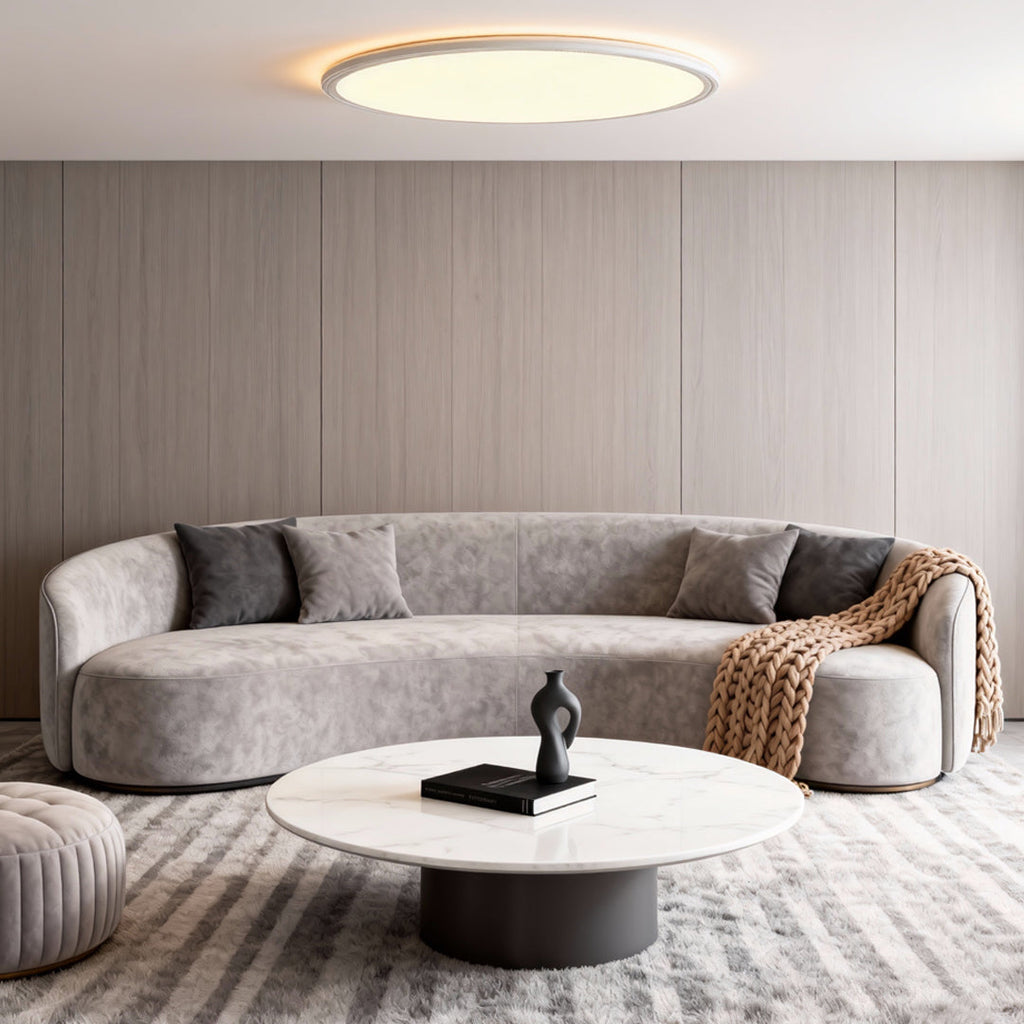 Modern Ultra-Thin Round LED Recessed Ceiling Lights