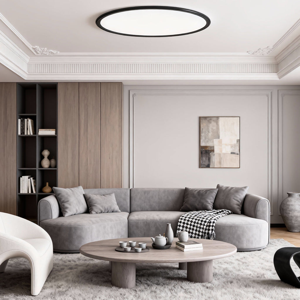 Modern Ultra-Thin Round LED Recessed Ceiling Lights