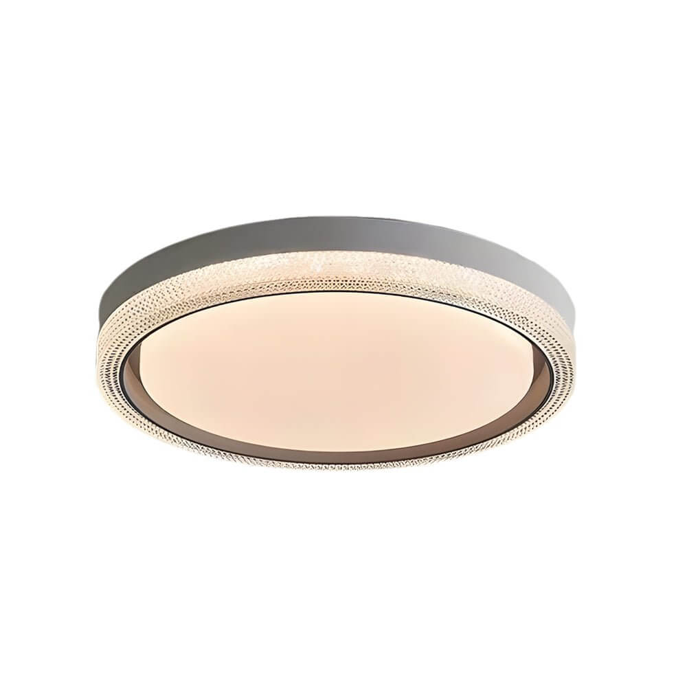 Round LED Flush Mount Ceiling Light - Modern Ceiling Fixture, Energy Efficient Lighting, Home Decor, Dimmable Ceiling Light, Easy Installation