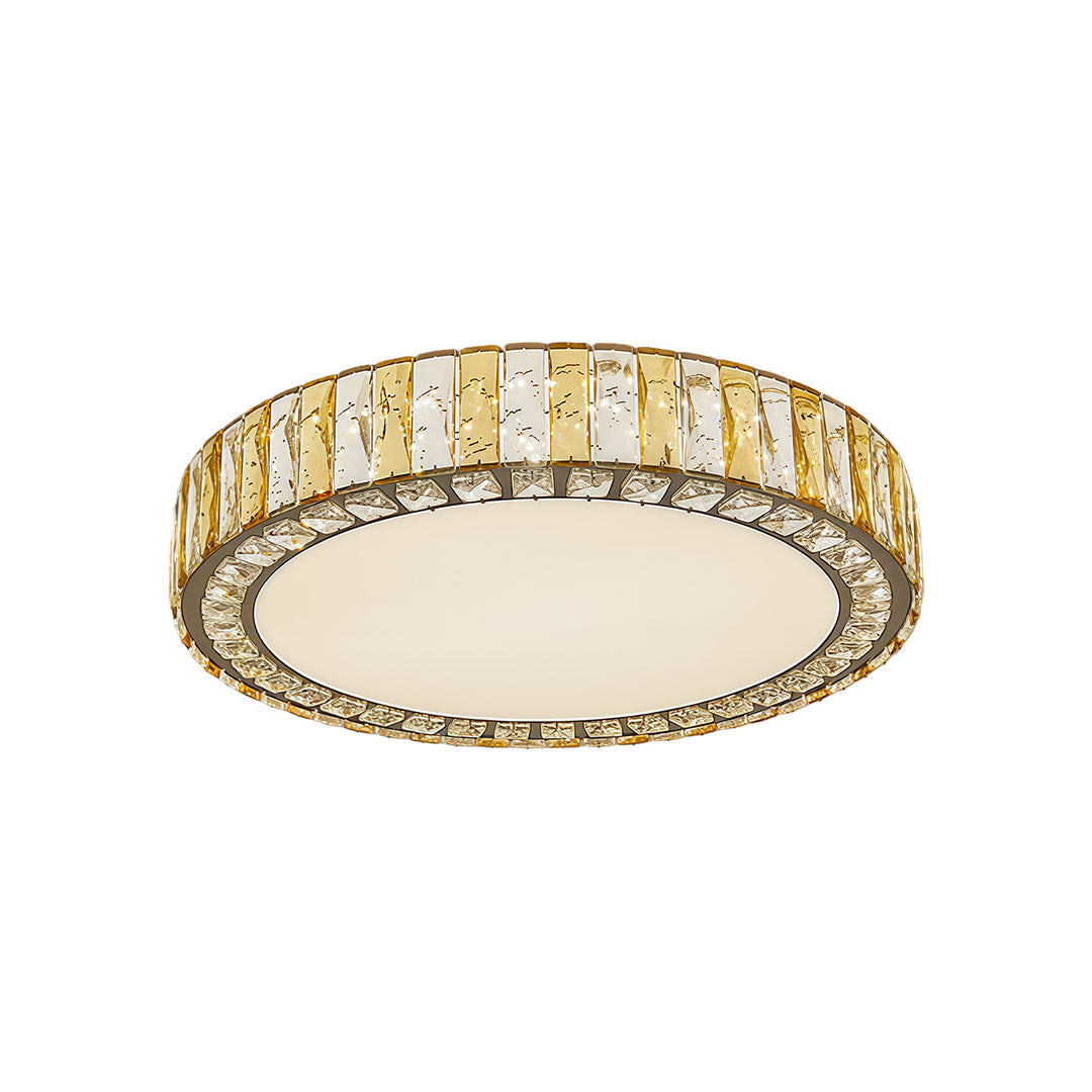 Luxury Crystal LED Ceiling Light - Flush Mount Chandelier iluminação decoração moderna