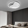 Round Minimalist 3-Step Dimming LED Ceiling Light - Dimmable White Modern Design