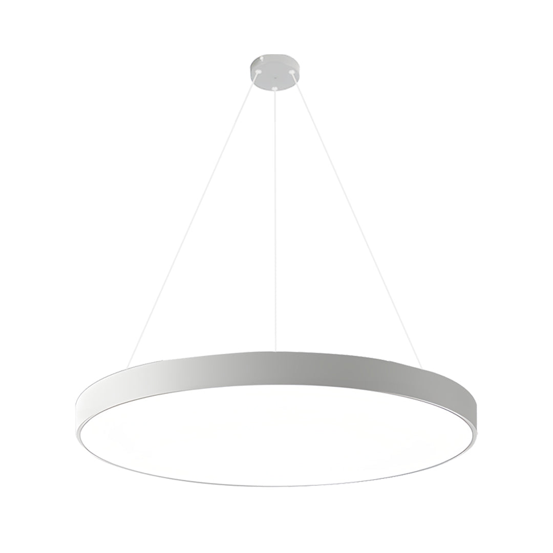 Round Minimalist Metal Pendant Light Ceiling Fixture
