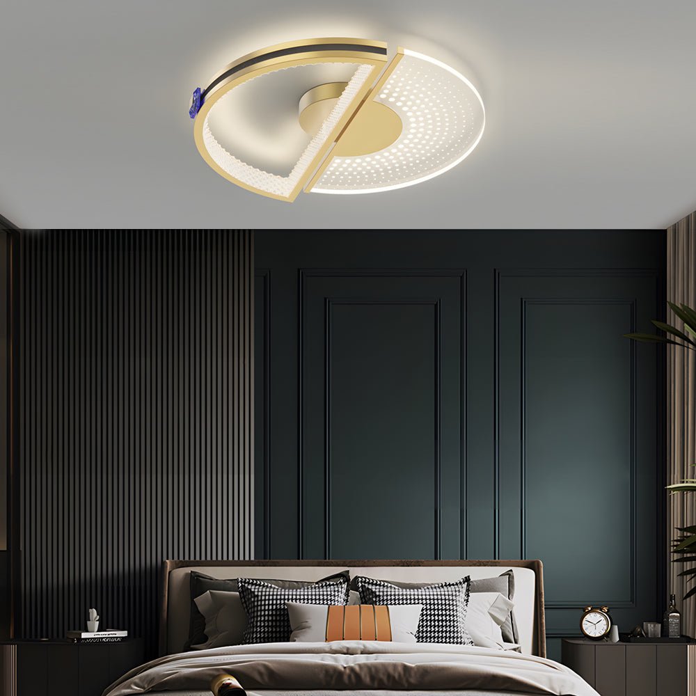 Round LED Dimming Ceiling Light Fixture - Modern, Energy-Efficient Lighting
