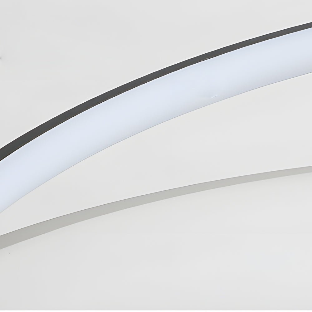 Round Ring LED Ceiling Light - Three Step Dimming Nordic Design Fixture