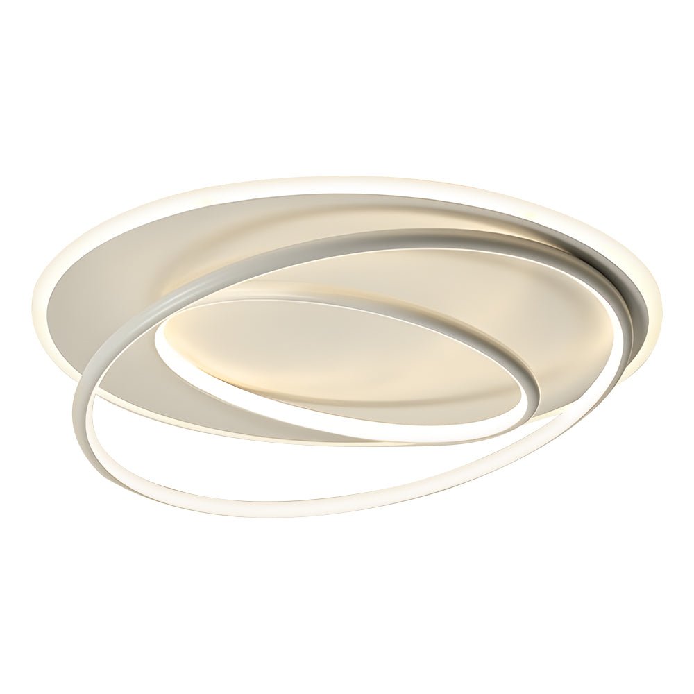 Round Ring LED Ceiling Light - Three Step Dimming Nordic Design Fixture