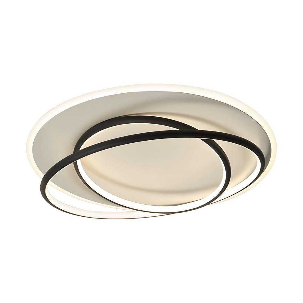 Round Ring LED Ceiling Light - Three Step Dimming Nordic Design Fixture
