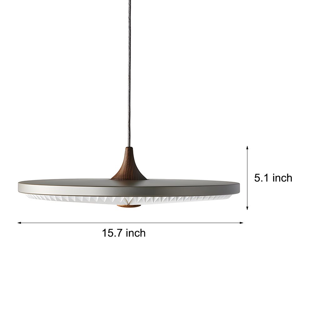 Round UFO 3 Step Dimming LED Pendant Lights for Kitchen Island Lighting