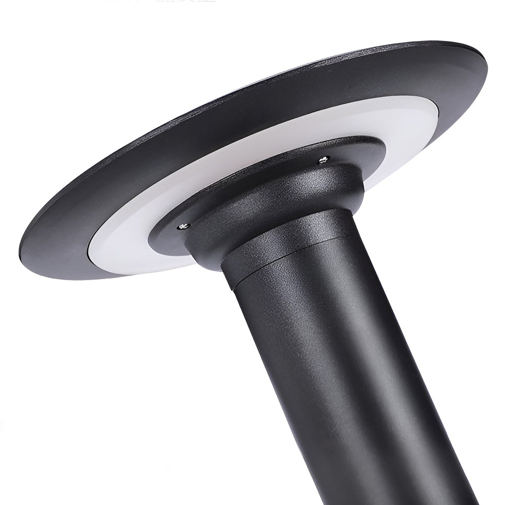 UFO Solar Outdoor Bollard Light - Eco-Friendly LED Lighting for Pathways and Gardens