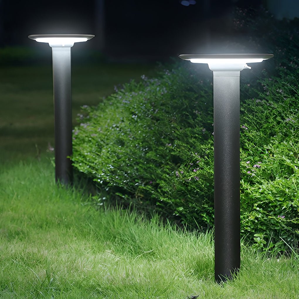 UFO Solar Outdoor Bollard Light - Eco-Friendly LED Lighting for Pathways and Gardens