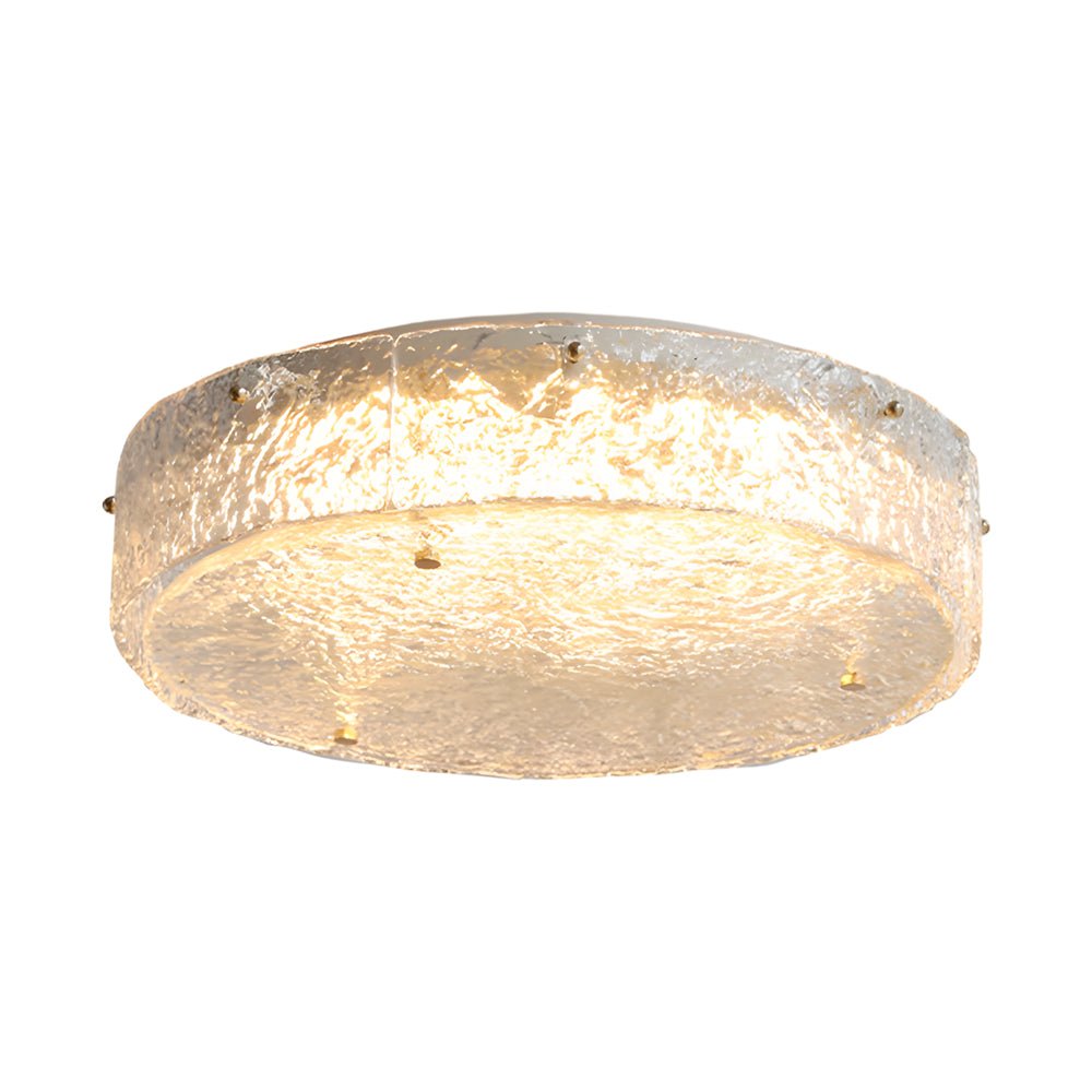 Round Water Ripples Acrylic Modern Ceiling Light Fixture