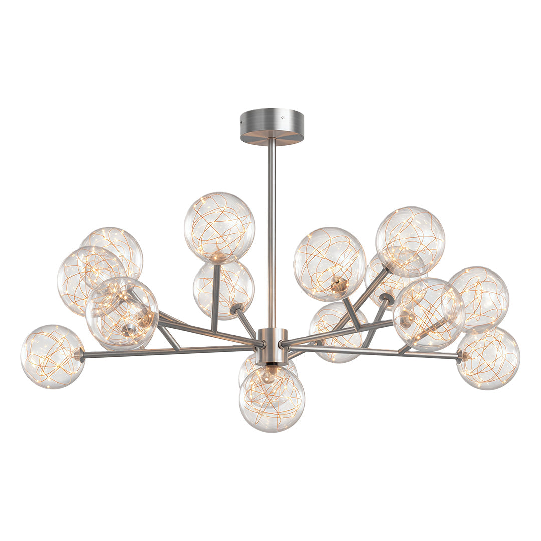 Modern Glass Globe Chandelier - Sky Star Ceiling Light