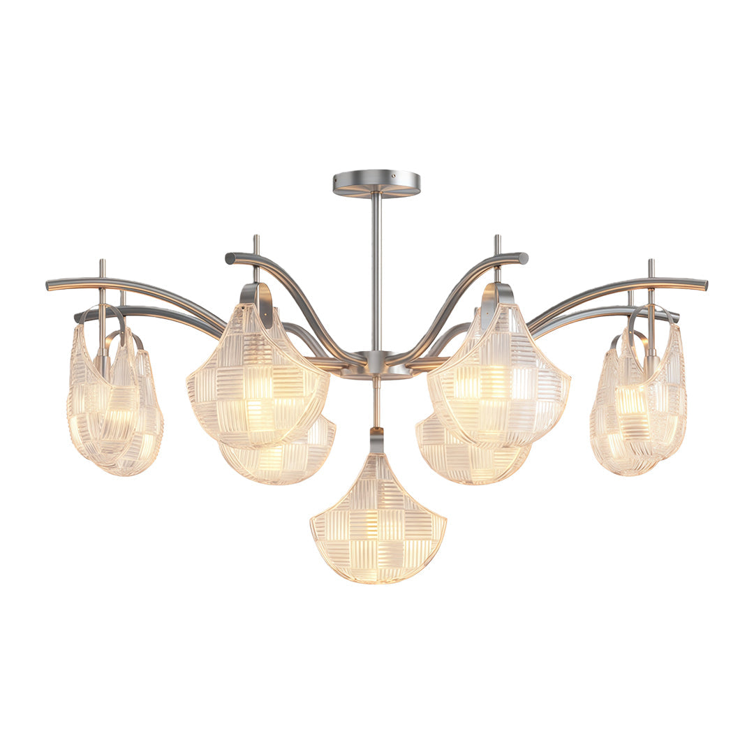 Shell Chandelier Light - Modern Luxury Ceiling Fixture, Creative Design, Elegant Home Lighting