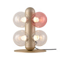 Minimalist LED Glass Bubble Table Lamp - Multi-ball Decorative Light for Home Decor