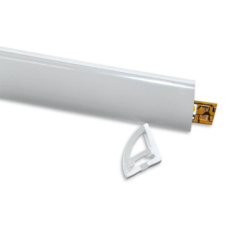 Seamless Corner-Mount LED Strip Light - Industrial Silicone Lighting