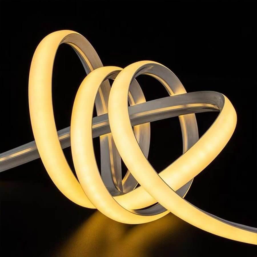 Seamless Corner-Mount LED Strip Light - Industrial Silicone Lighting