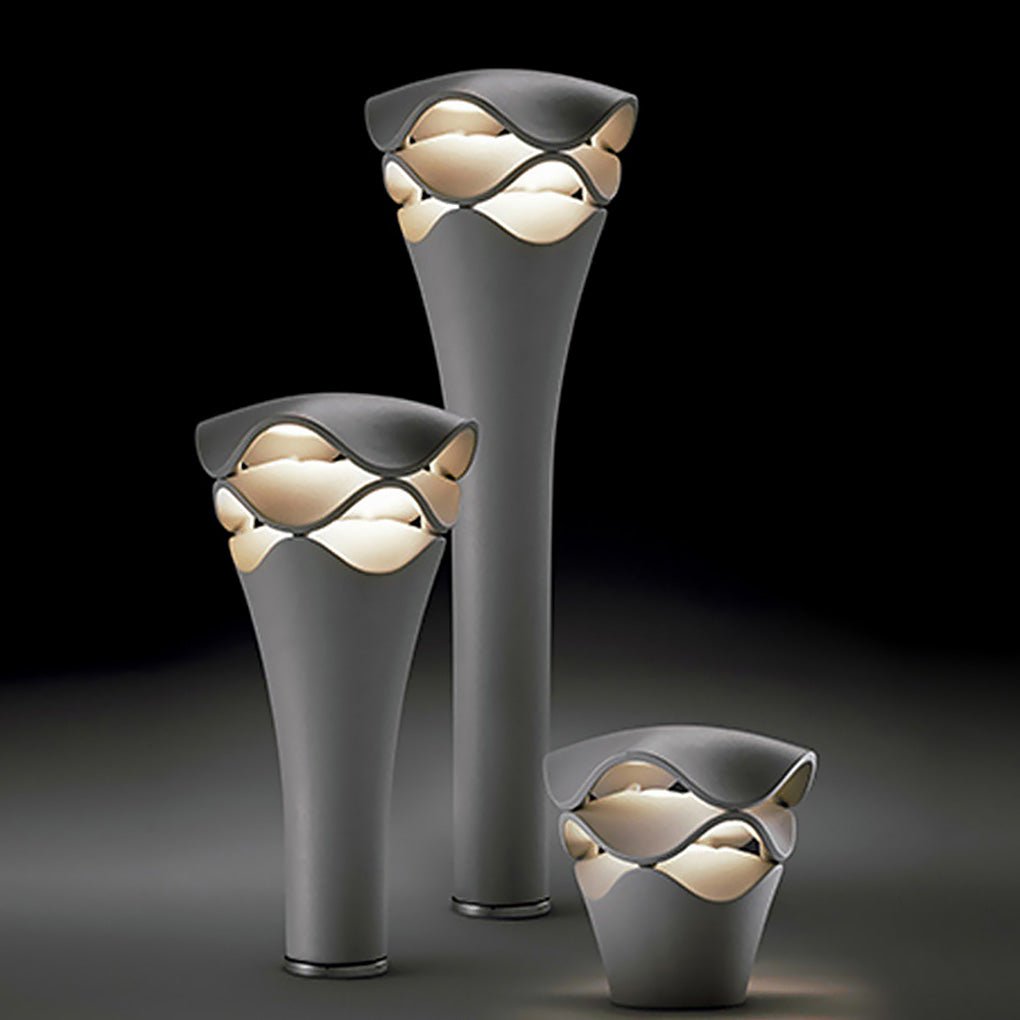 Wave Design Path Light - Modern Waterproof Outdoor Landscape Lighting