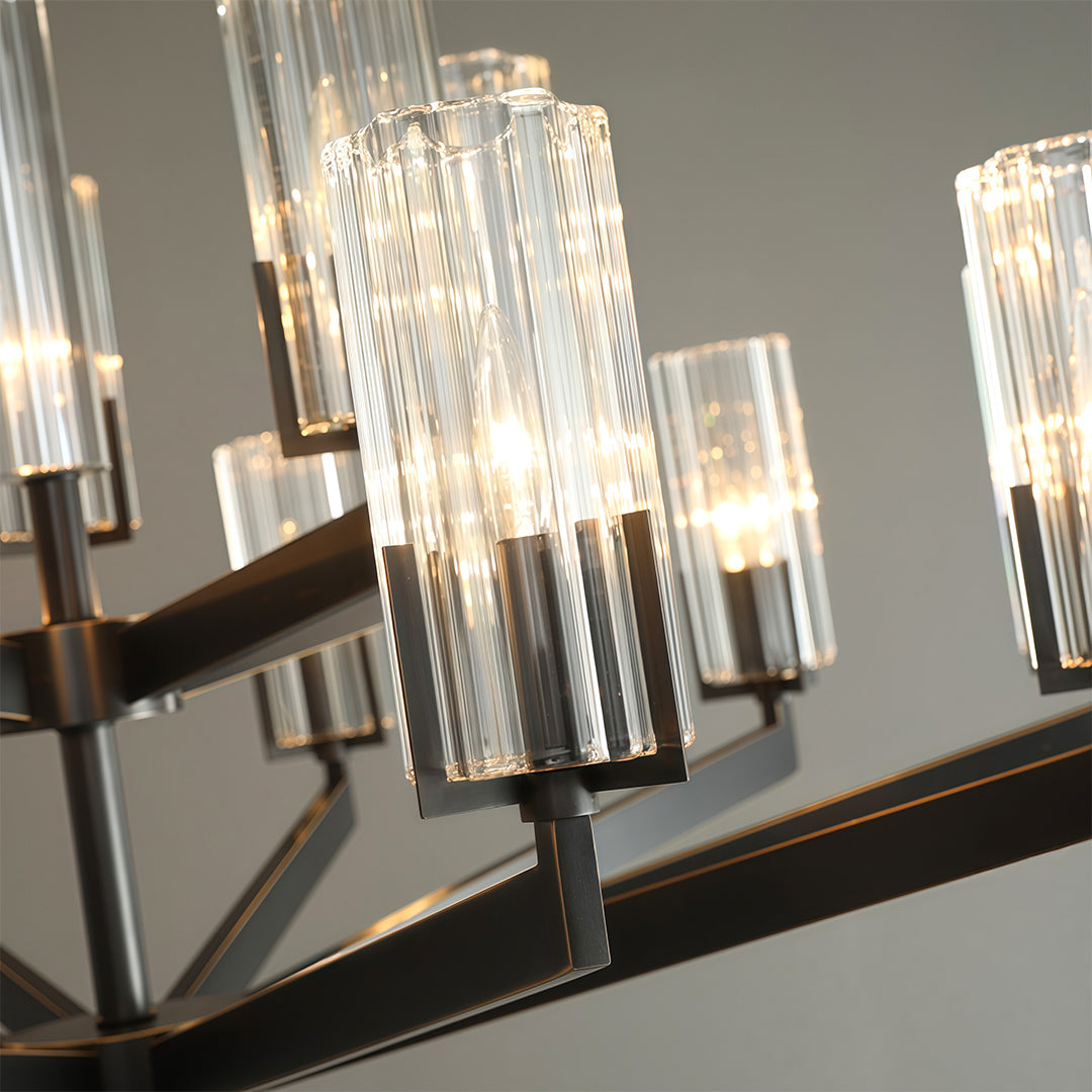 American-Style Candle Chandeliers Luxury Ceiling Light