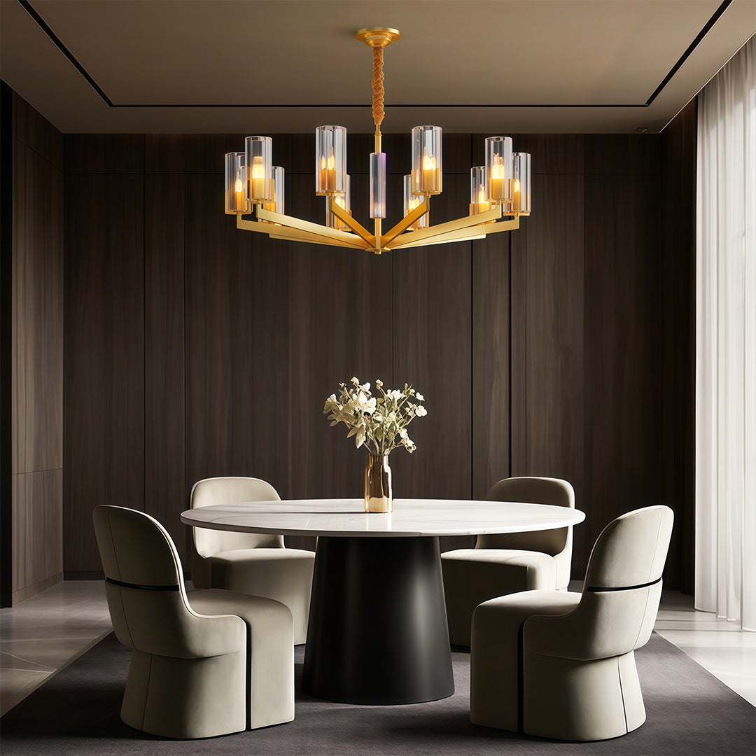 American-Style Candle Chandeliers Luxury Ceiling Light