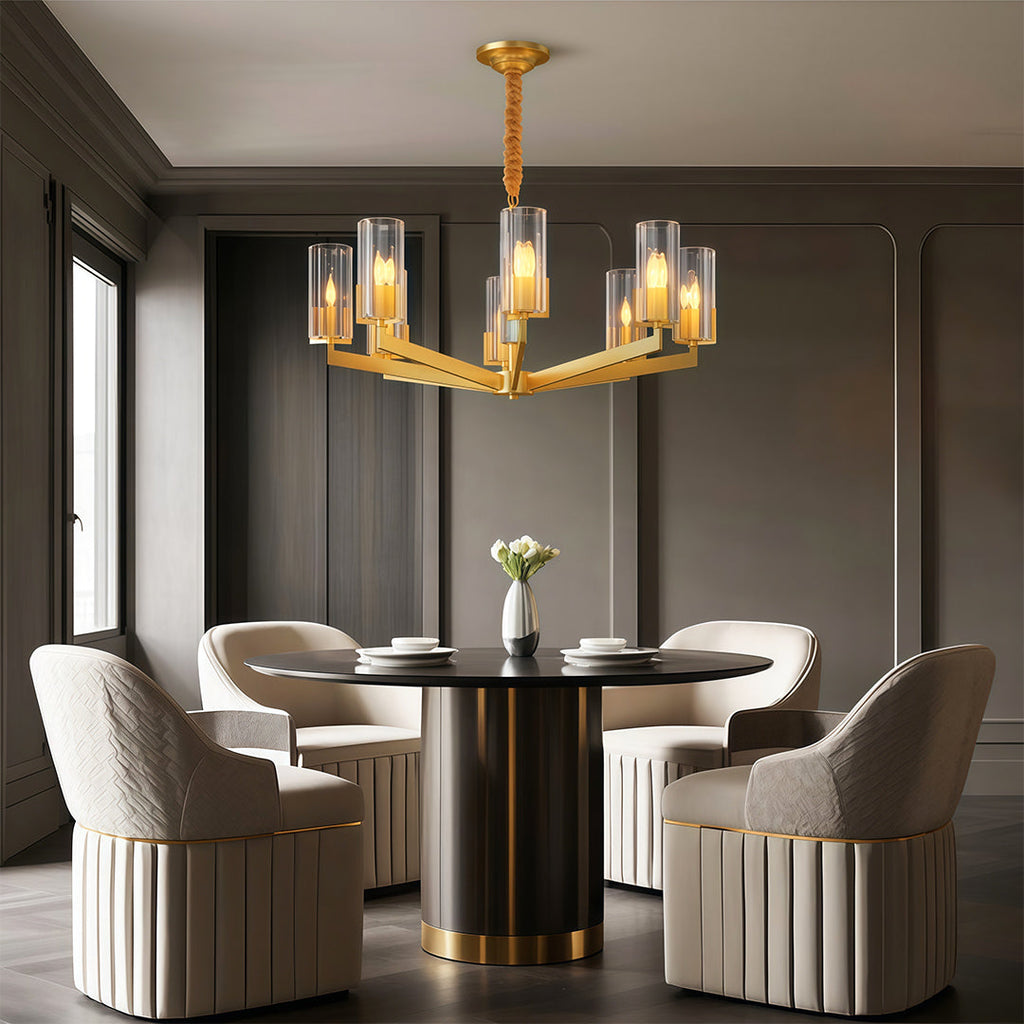 American-Style Candle Chandeliers Luxury Ceiling Light