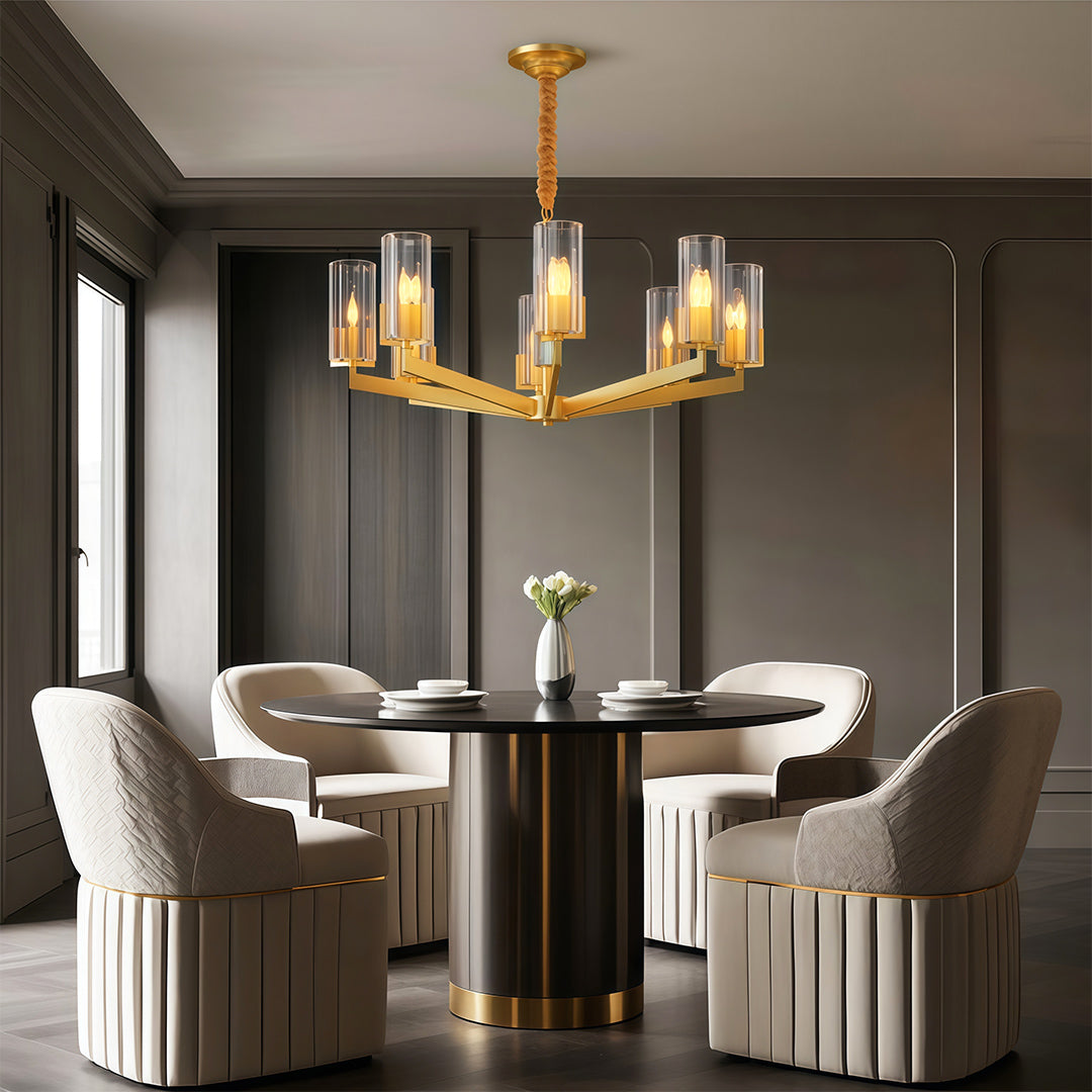 American-Style Candle Chandeliers Luxury Ceiling Light