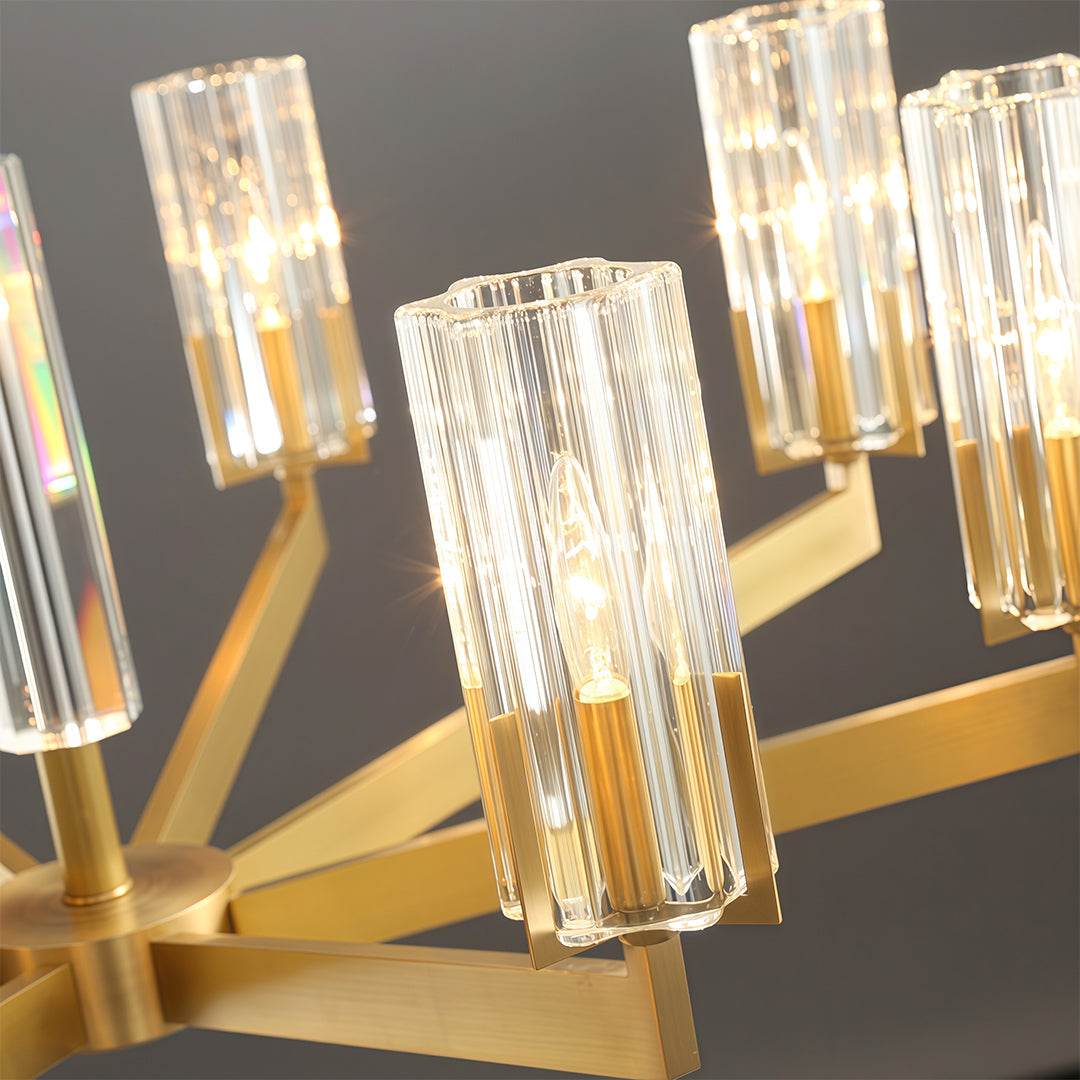 American-Style Candle Chandeliers Luxury Ceiling Light