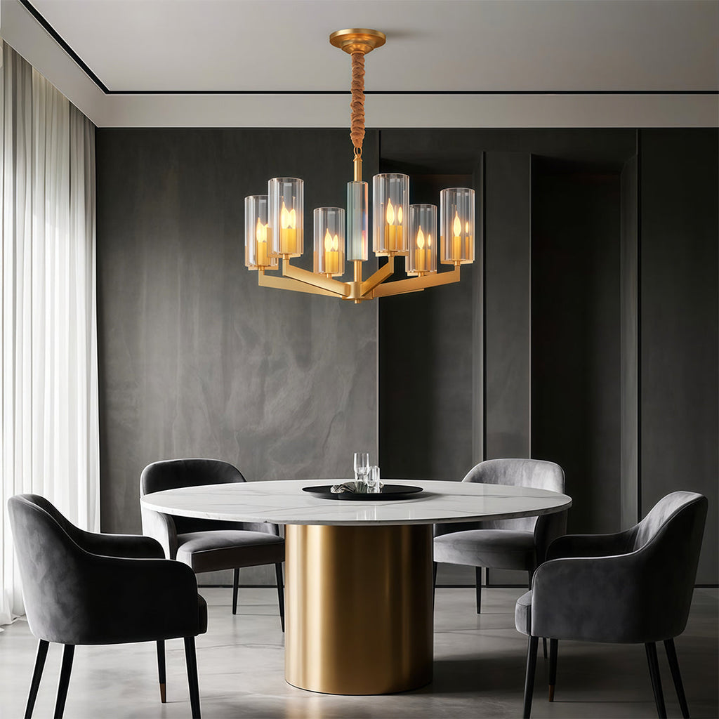 American-Style Candle Chandeliers Luxury Ceiling Light