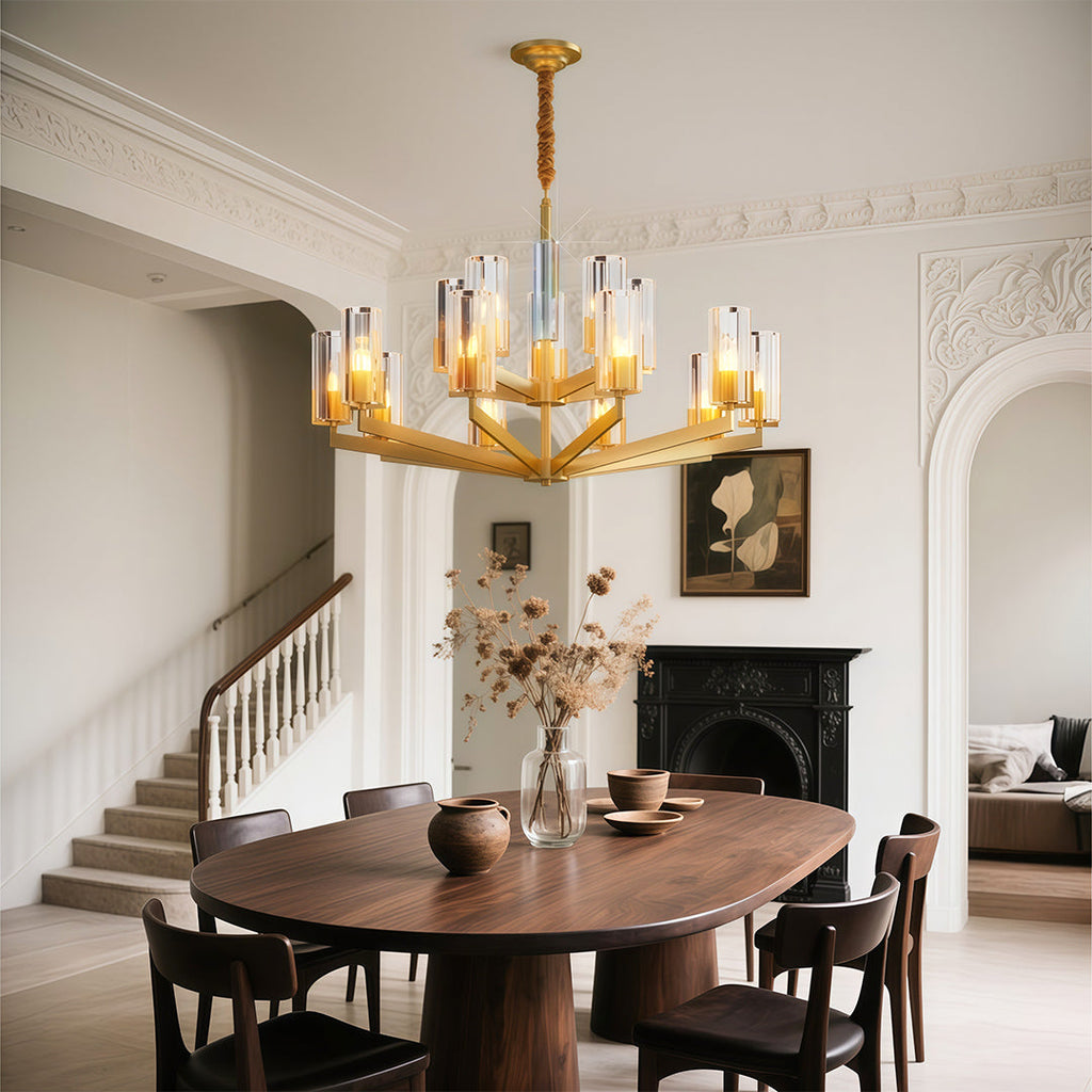 American-Style Candle Chandeliers Luxury Ceiling Light