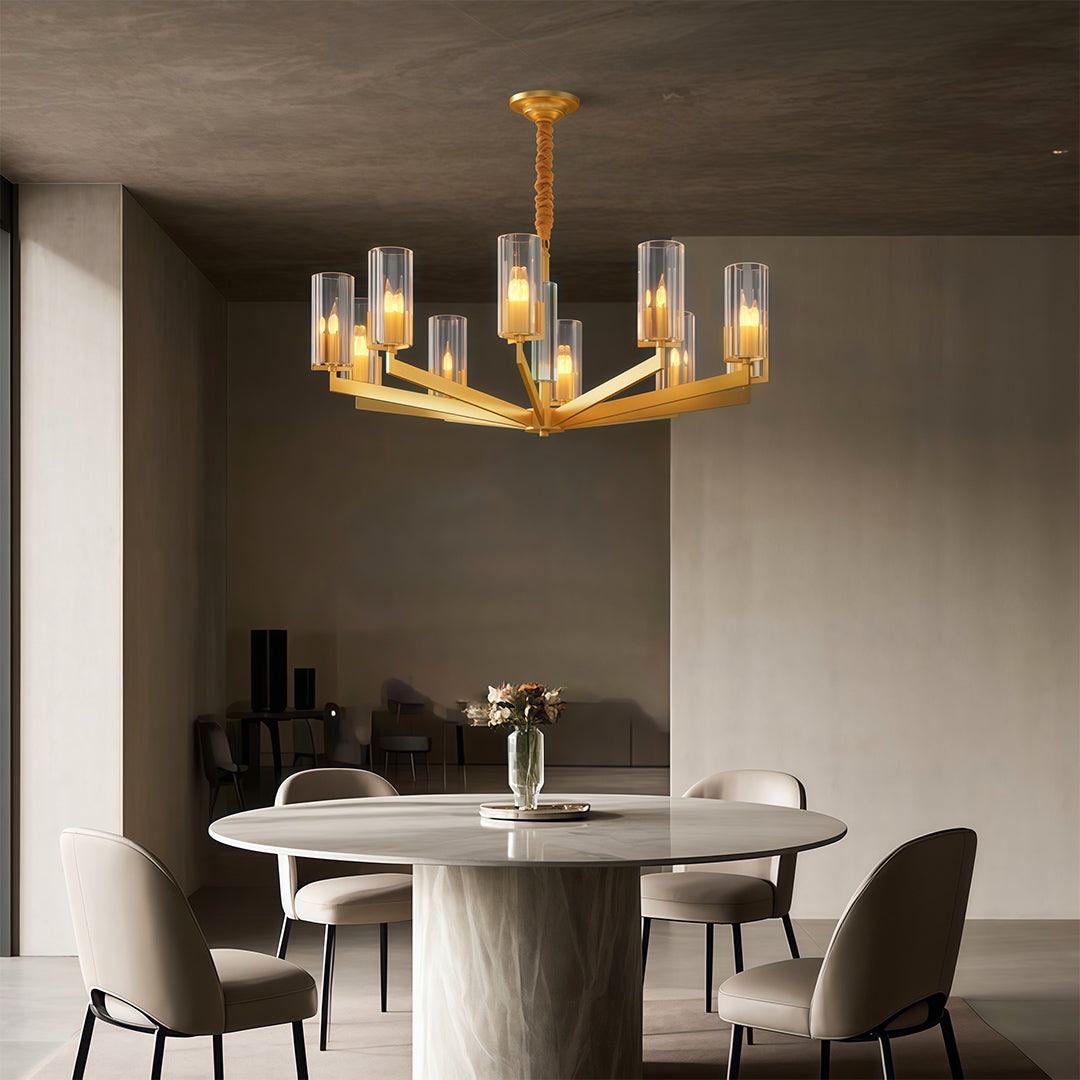 American-Style Candle Chandeliers Luxury Ceiling Light