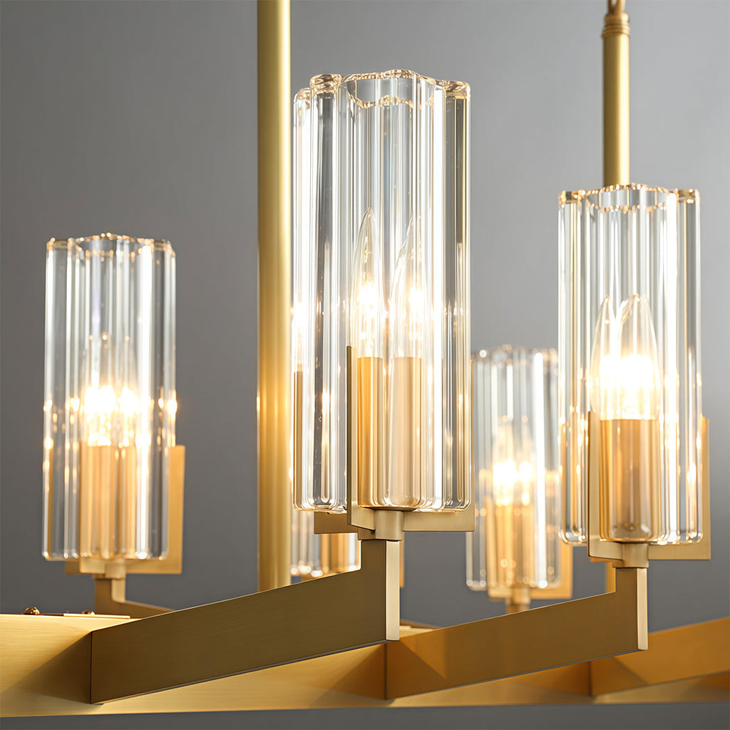 American-Style Candle Chandeliers Luxury Ceiling Light