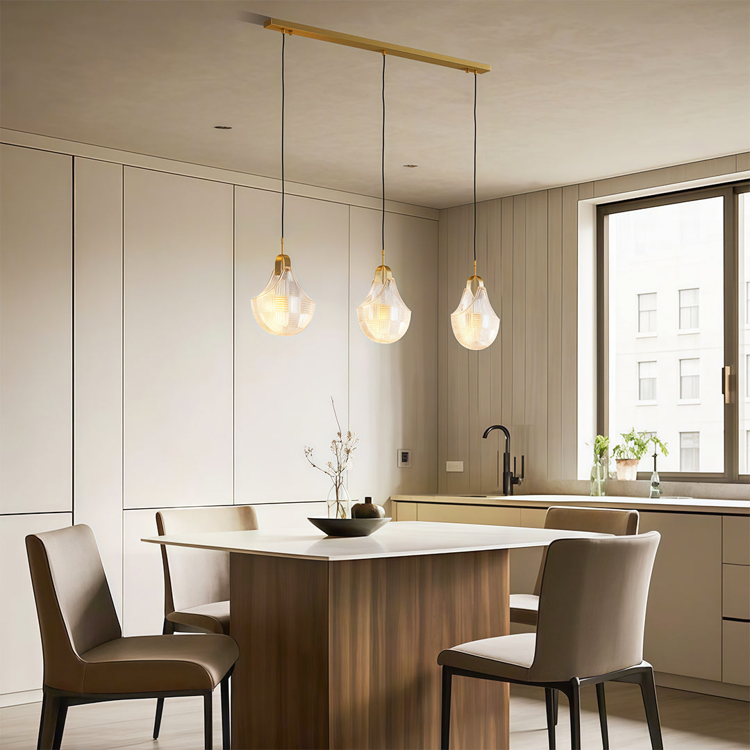 Shell Chandelier Light - Modern Luxury Ceiling Fixture, Creative Design, Elegant Home Lighting