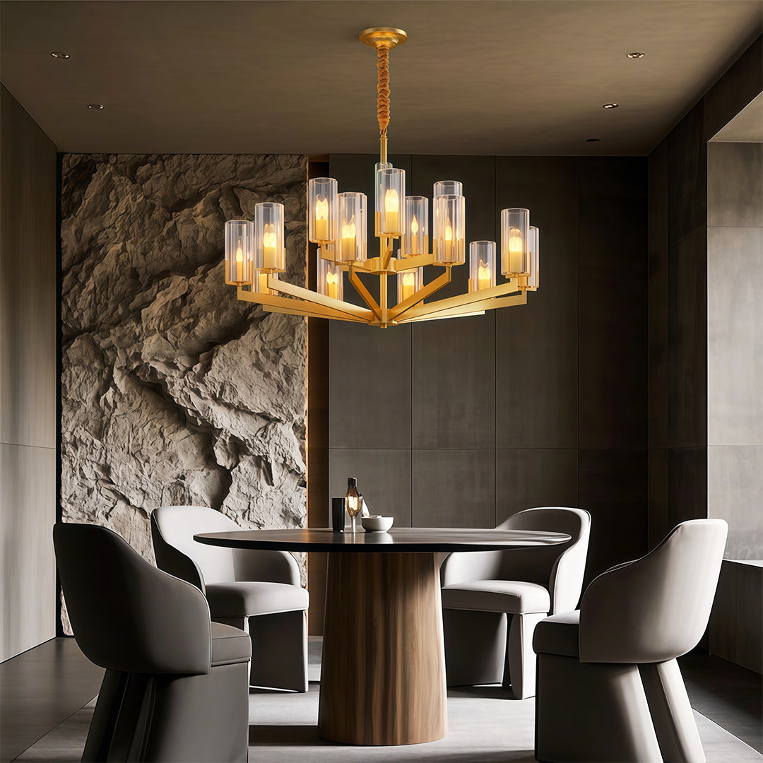 American-Style Candle Chandeliers Luxury Ceiling Light